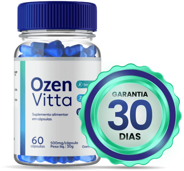 OzenVitta - Suplemento com 12 ativos para emagrecimento